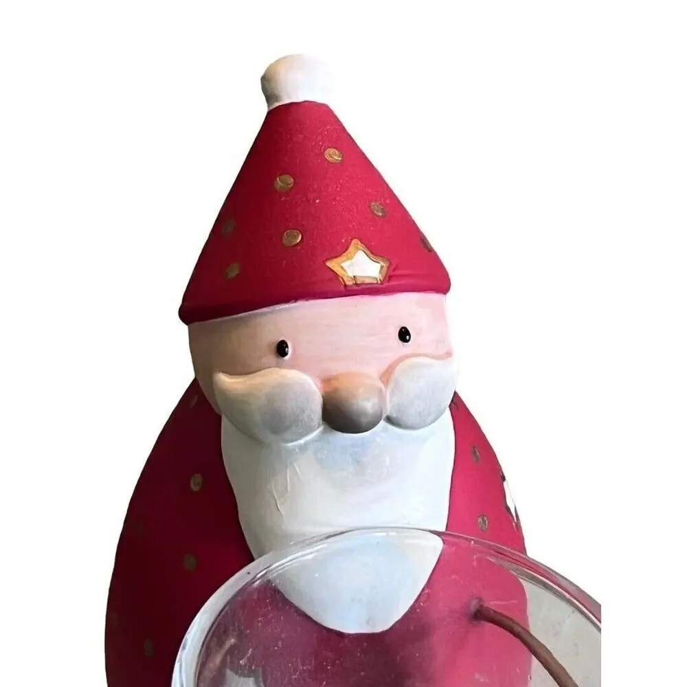 Party Lite Holiday Cheer Votive Holder Santa Claus Tea Light - Picture 2 of 14